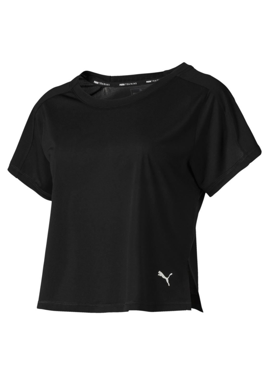 Чорна всесезон футболка logo graphic tee Puma