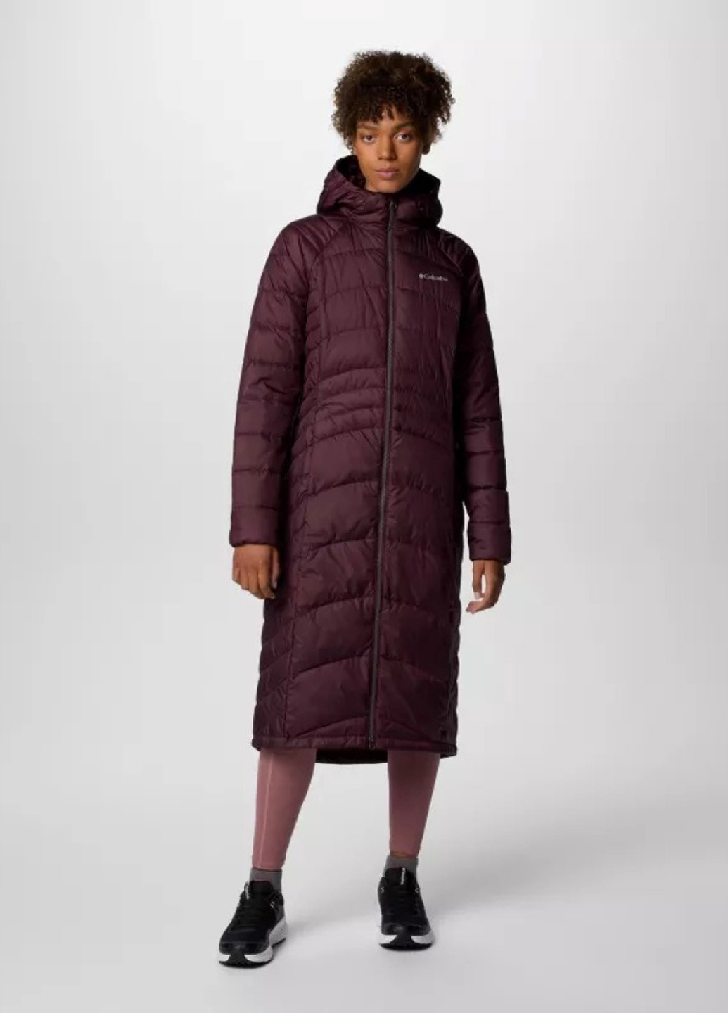 Бордовая демисезонная куртка Columbia