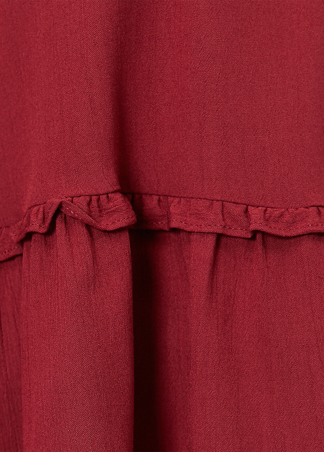 Бордовая летняя блуза KOTON