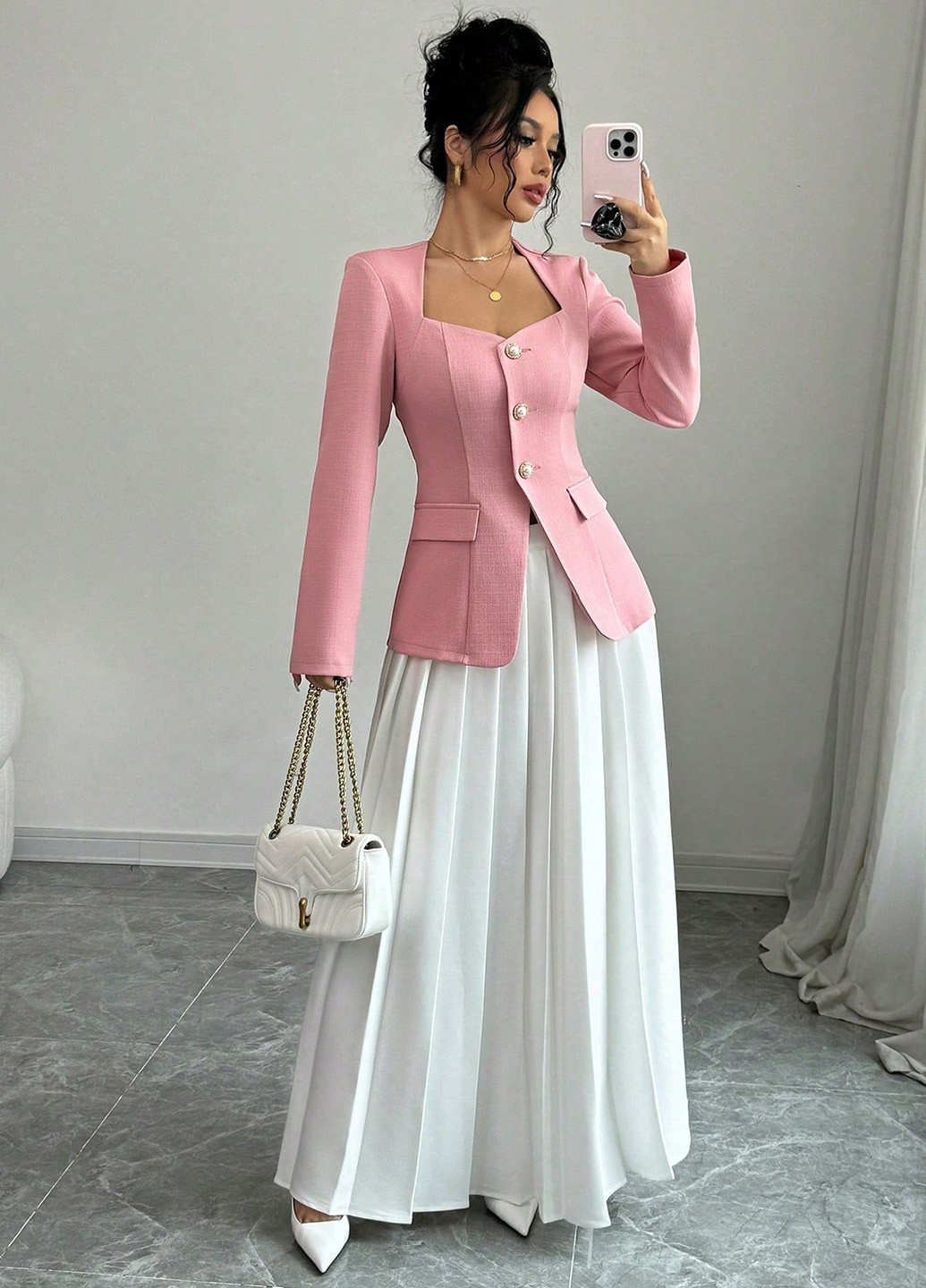 Костюм (жакет, спідниця) SHEIN (342412044)