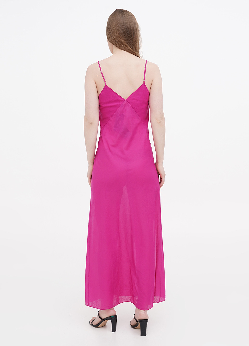 Рожева кежуал сукня Ralph Lauren однотонна
