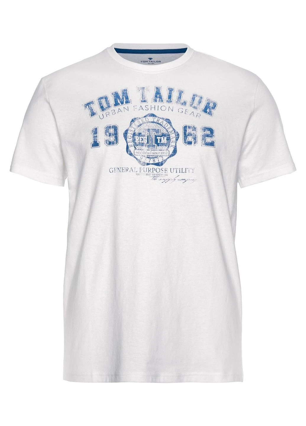 Белая футболка Tom Tailor
