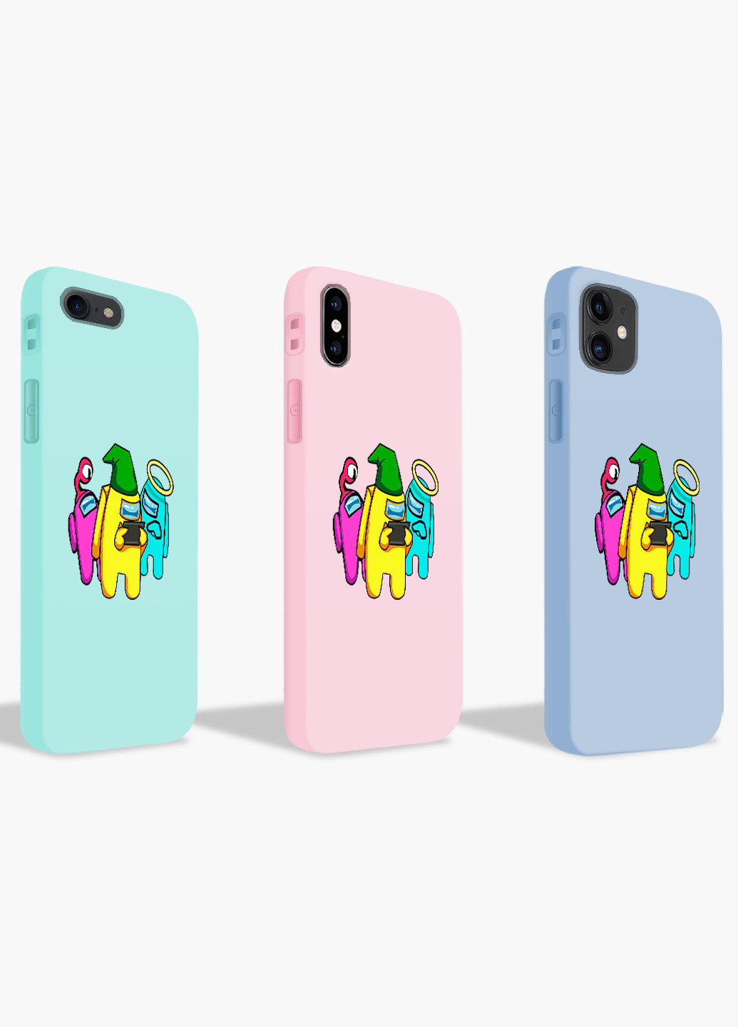 Чохол силіконовий Apple Iphone Xs Max Амонг Ас (Among Us) (8226-2418) MobiPrint (219565662)