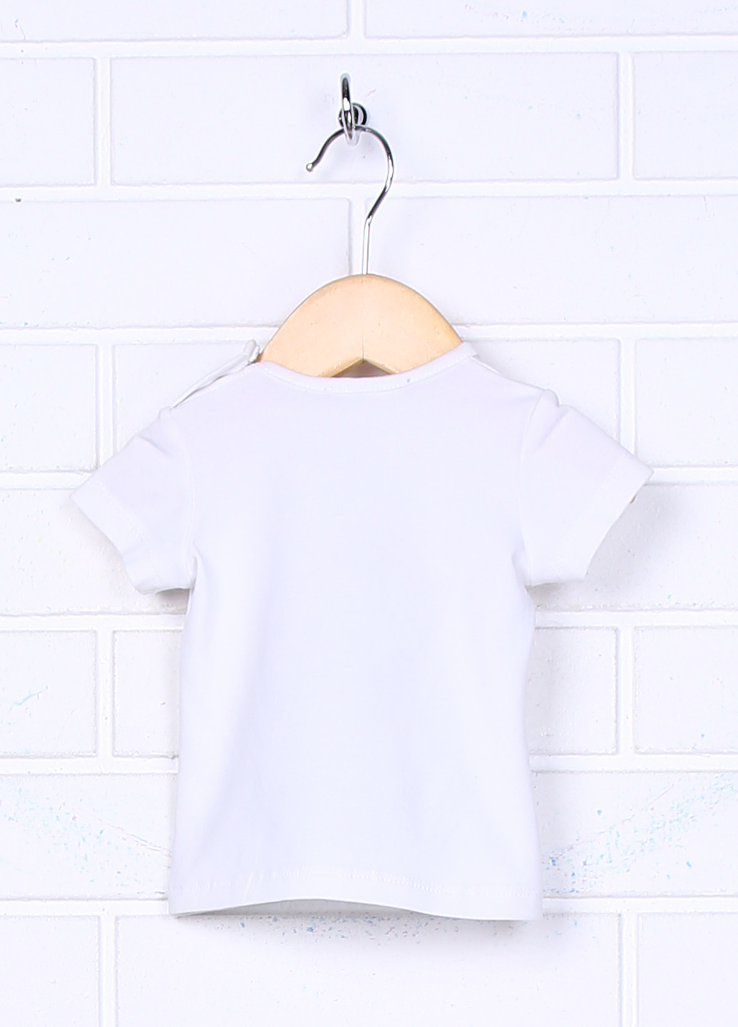 Белая летняя футболка с коротким рукавом Liu-Jo