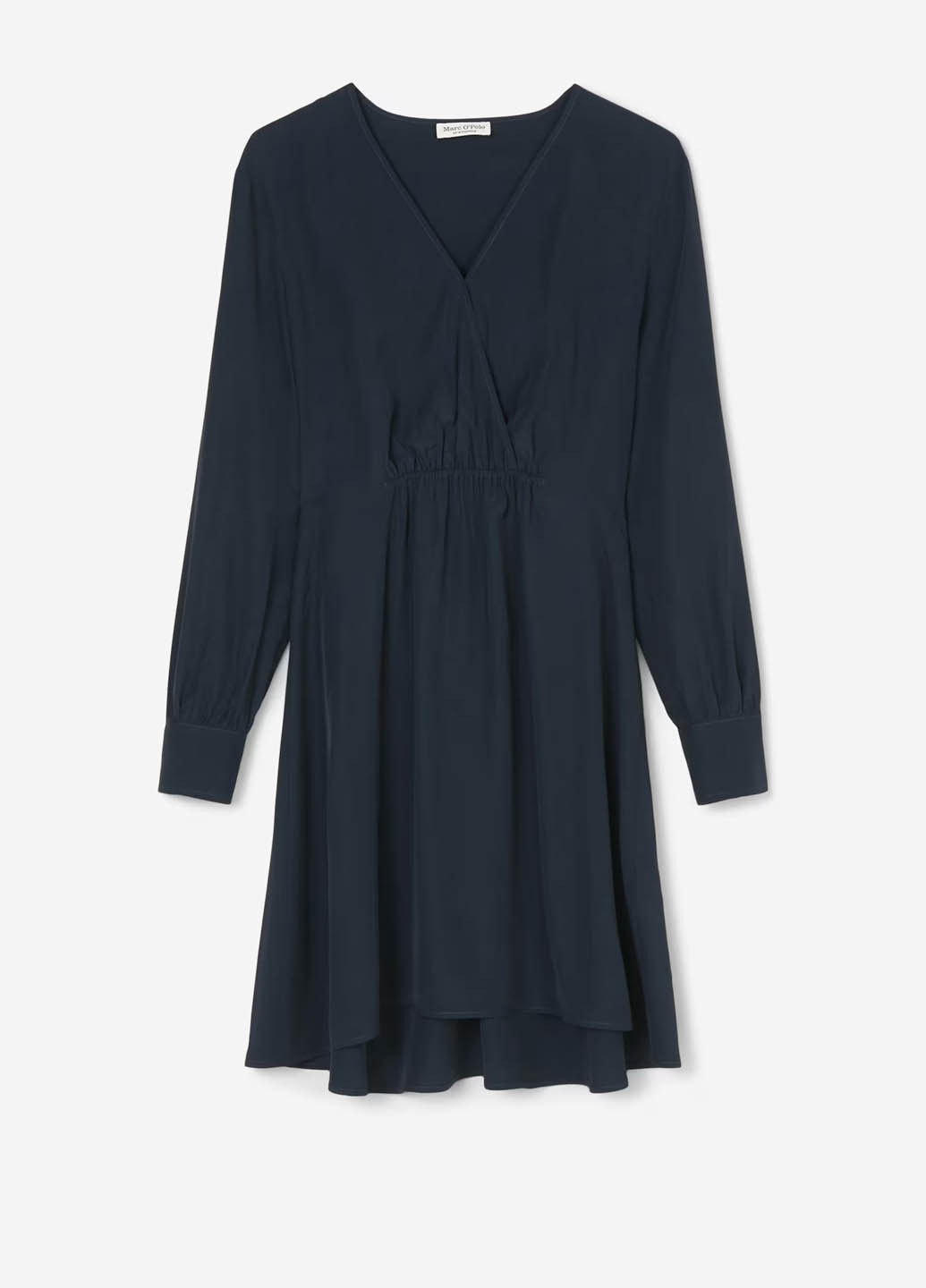 Темно-синее кэжуал платье а-силуэт Marc O'Polo однотонное