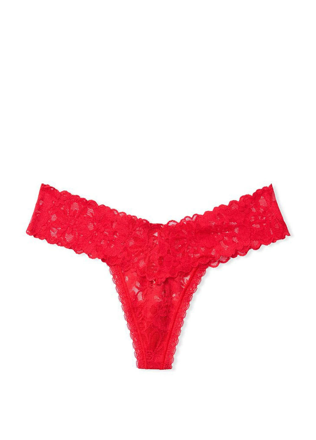 Червоний демісезонний комплект (бюстгальтер, труси) Victoria's Secret