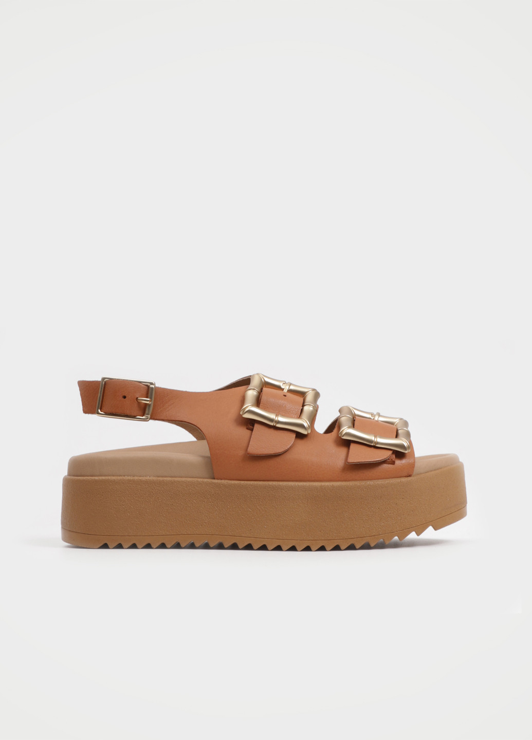 Светло-коричневые босоножки URBAN TRACE с ремешком