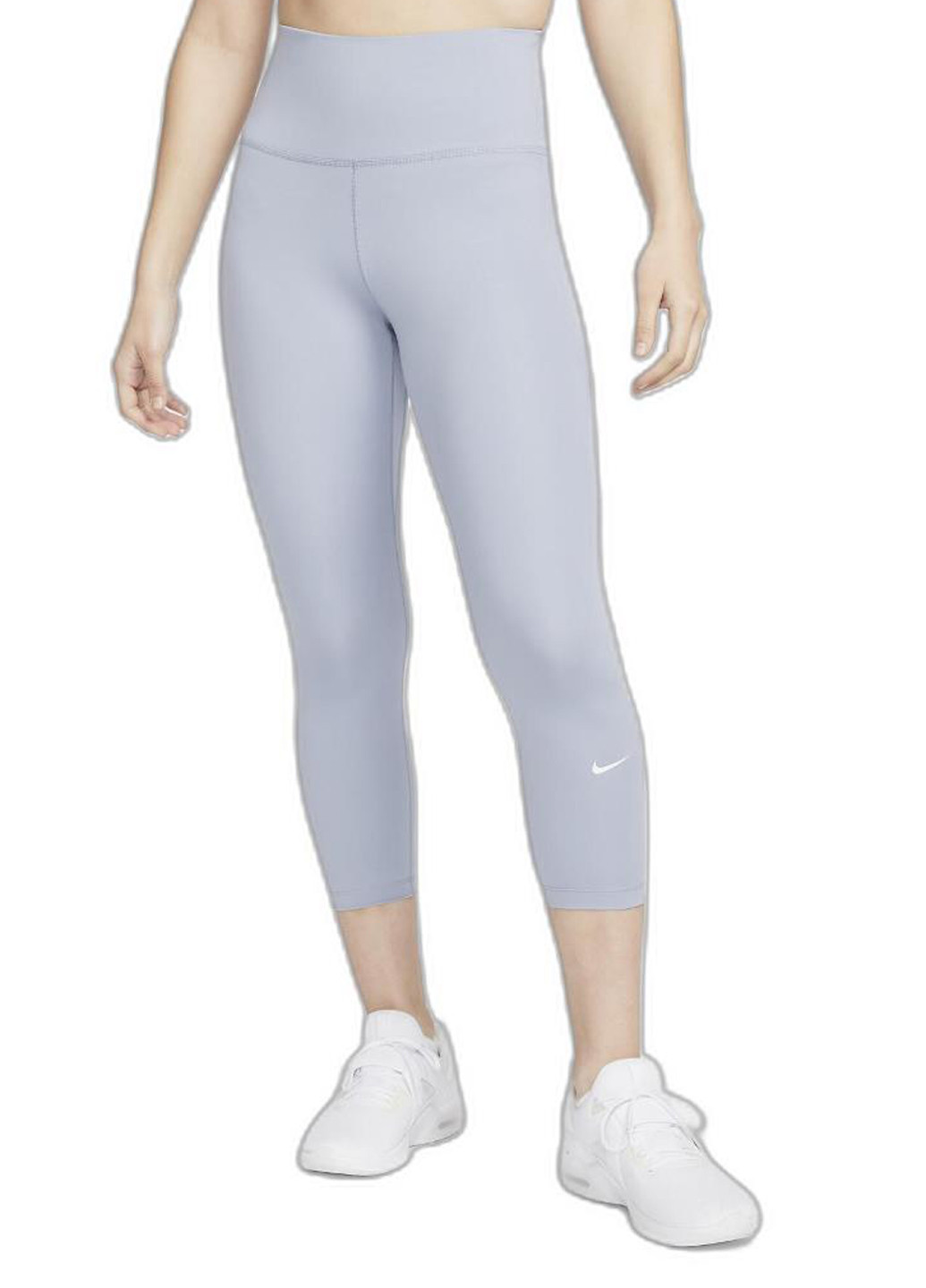 Серо-голубые демисезонные леггинсы dm7276-519 Nike