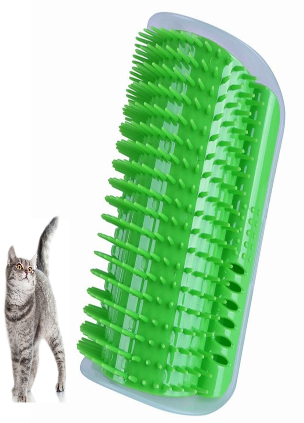 Самогрумер гребінець для догляду за домашніми тваринами щітка для кішок (19849610) Зелений Francesco Marconi (209509642)
