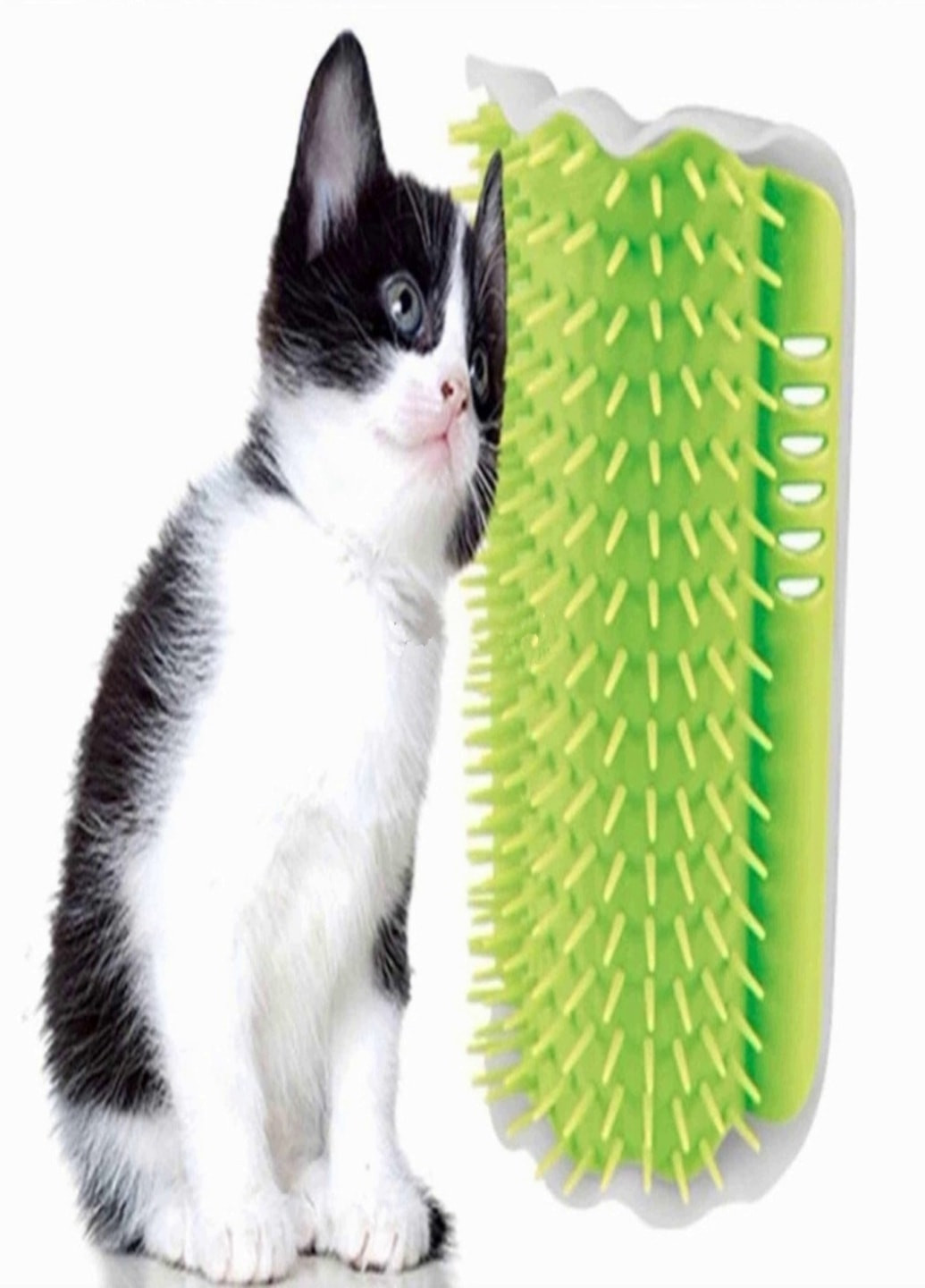 Самогрумер расческа для ухода за домашними животными щетка для кошек (19849610) Зеленый Francesco Marconi (209509642)