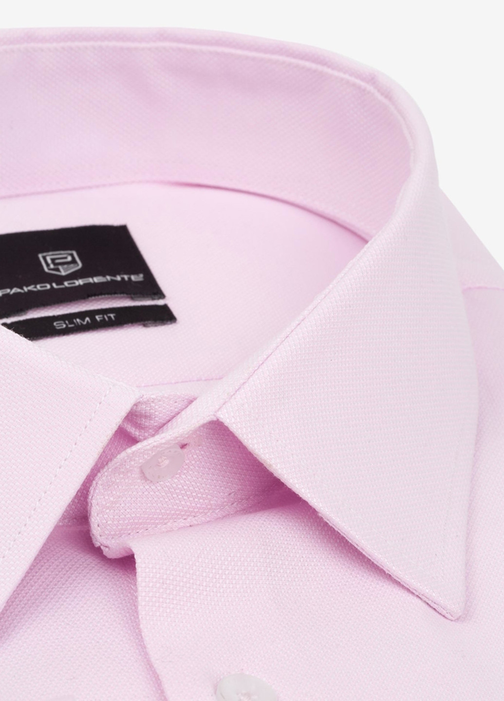 Розово-лиловая кэжуал рубашка с геометрическим узором Pako Lorente с длинным рукавом