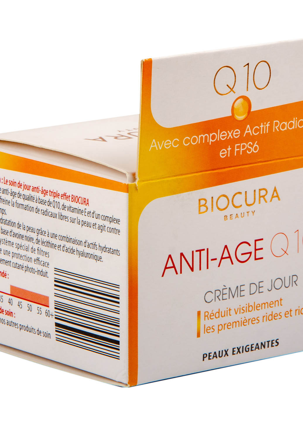 Крем Q10 для обличчя антивіковий ANTI-AGE SPF6 50 мл Biocura (240352878)