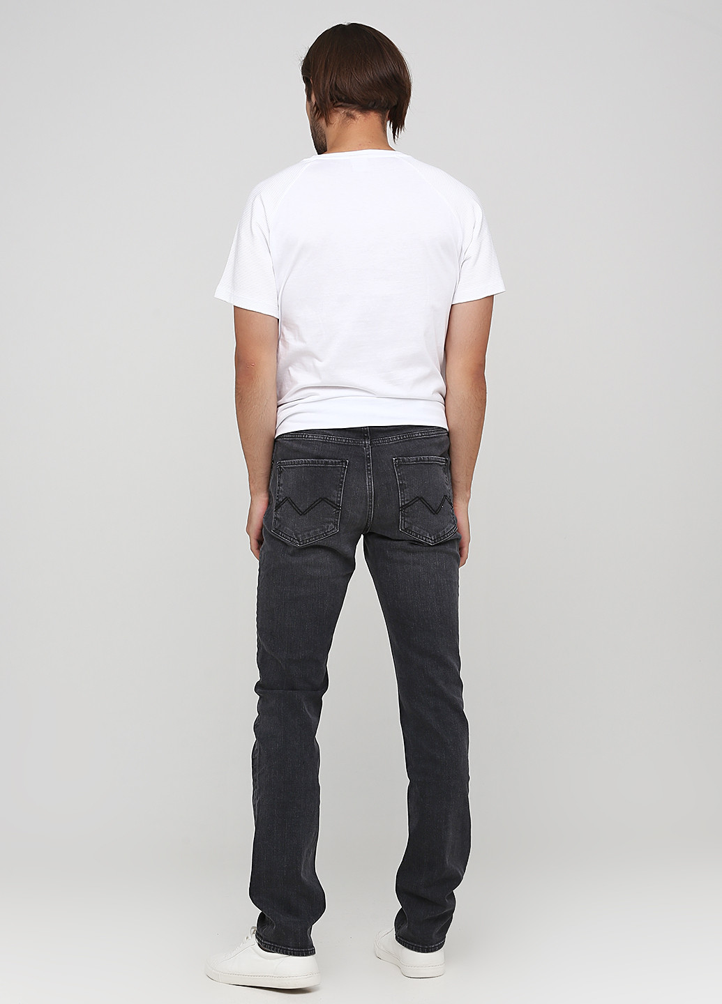 Темно-серые демисезонные прямые джинсы Madoc