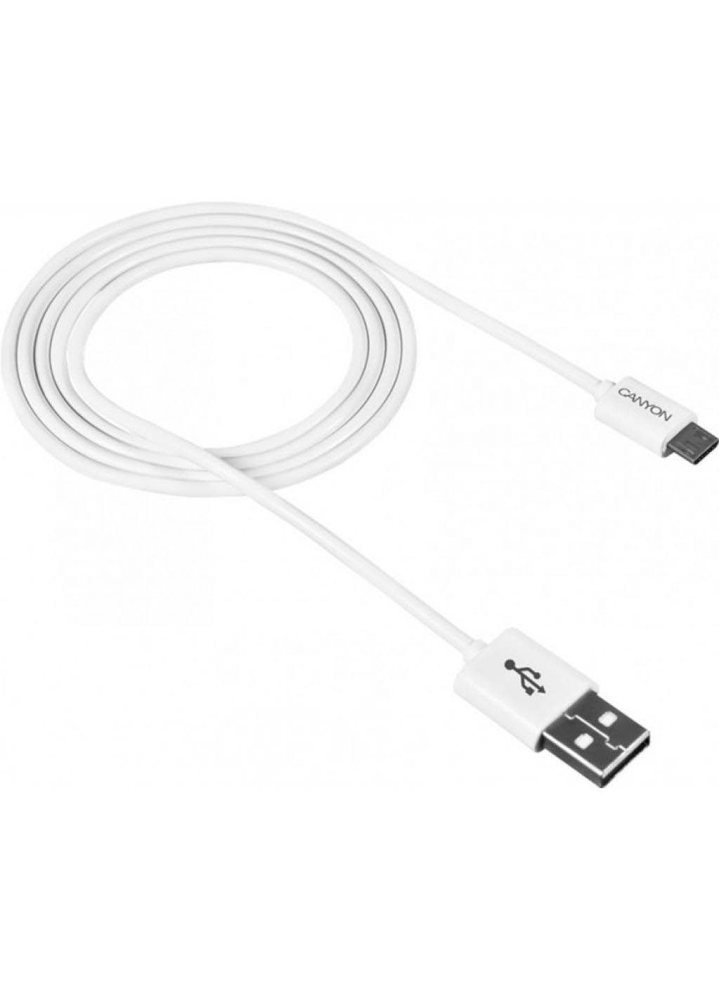 Дата кабель (CNE-USBM1W) Canyon usb 2.0 am to micro 5p 1.0m white (239382909)