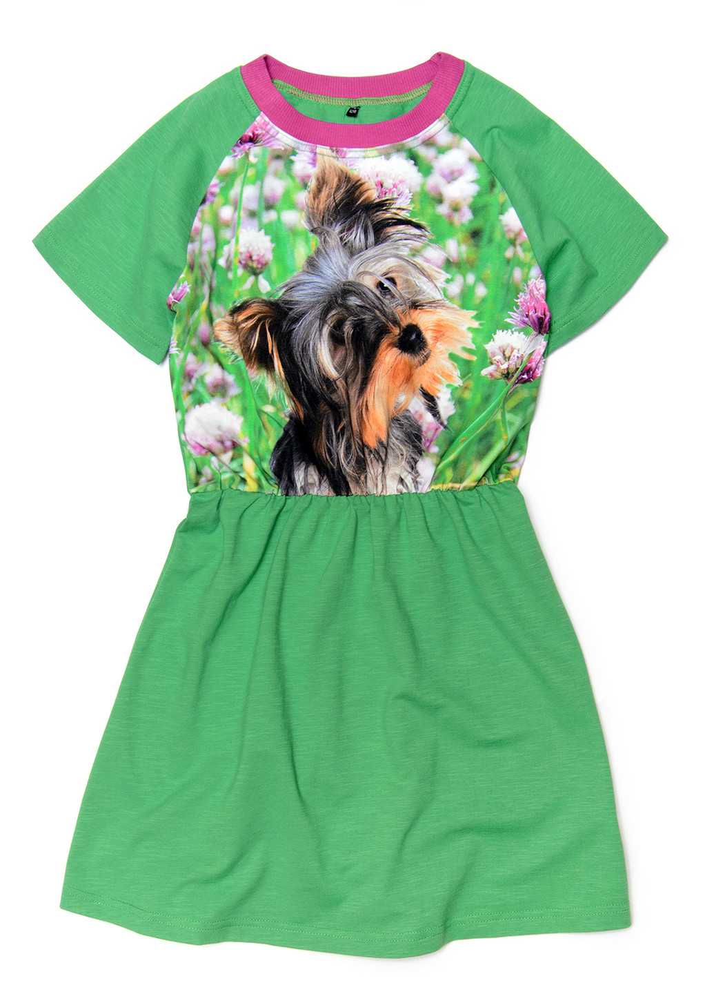 Зелёное платье Do-Re-Mi (65709491)