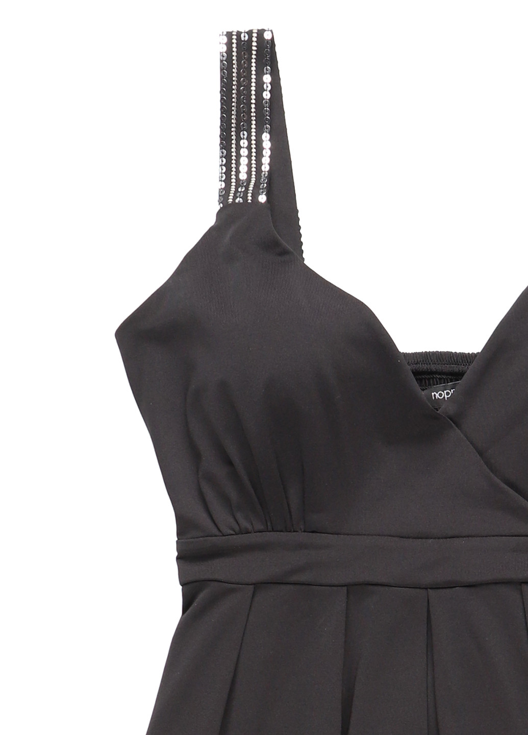 Черное кэжуал платье а-силуэт Noppies однотонное