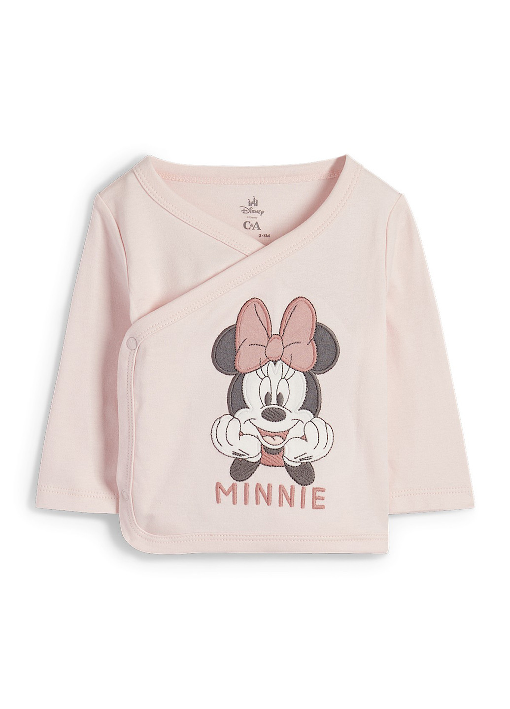 Розовый демисезонный комплект (распашонка, ползунки) C&A