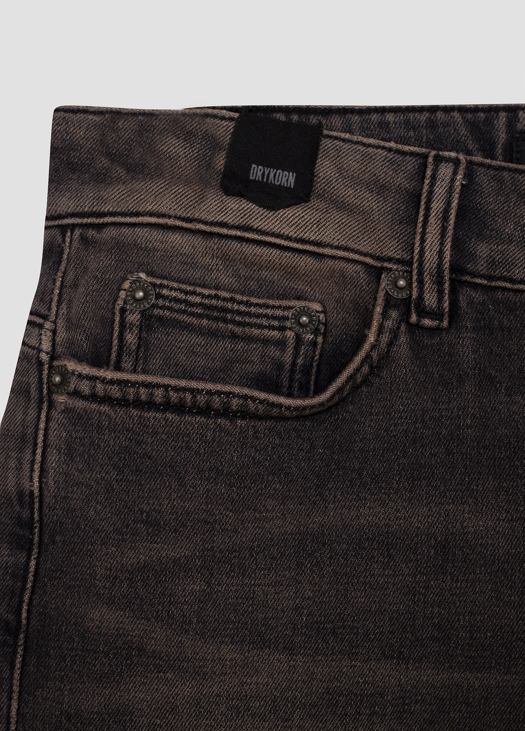 Серо-бежевые демисезонные джинсы Drykorn