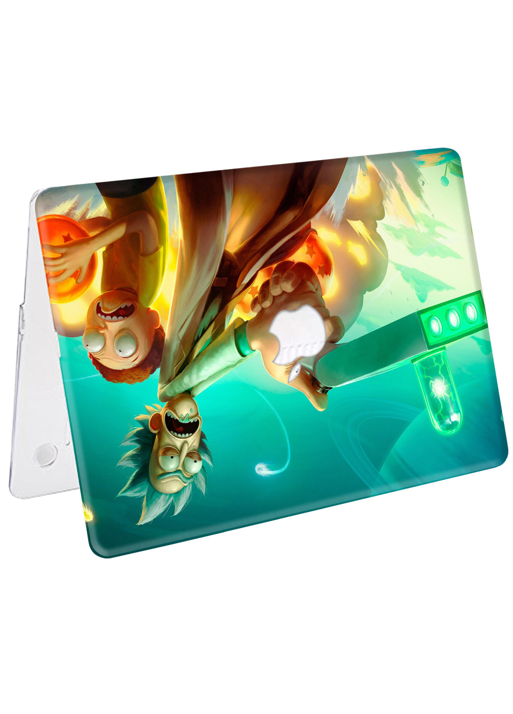 Чехол пластиковый для Apple MacBook Pro Retina 15 A1398 Рик и Морти (Rick and Morty) (6353-1715) MobiPrint (218505927)