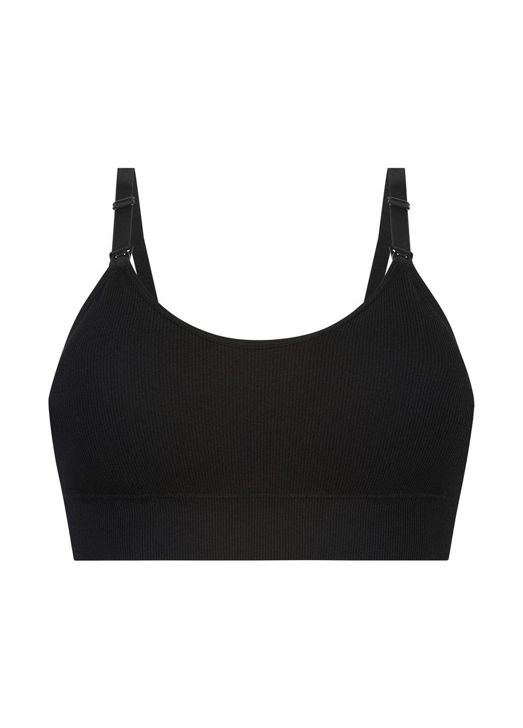 Чёрный бюстгальтер для кормящих Hunkemoller без косточек полиамид