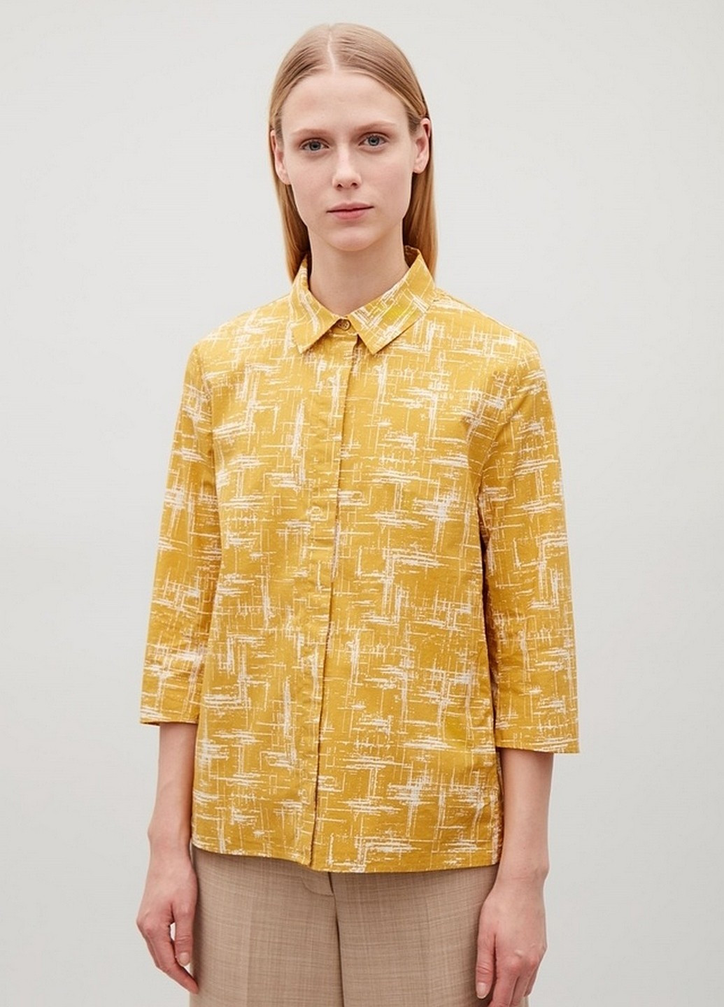 Жовта демісезонна блуза Cos