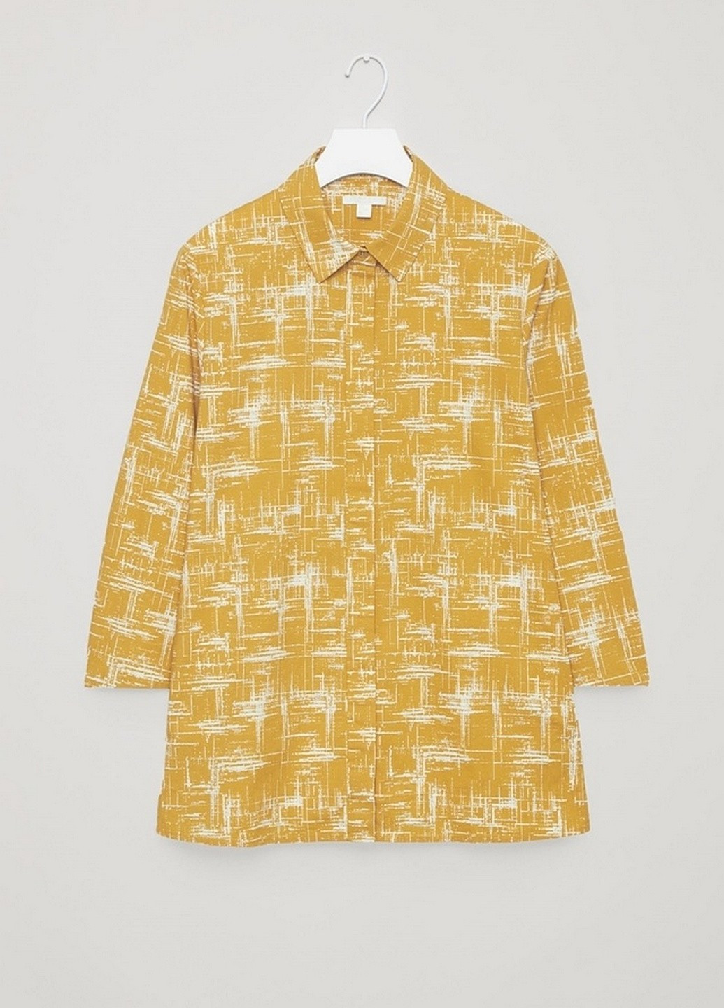 Желтая демисезонная блуза Cos