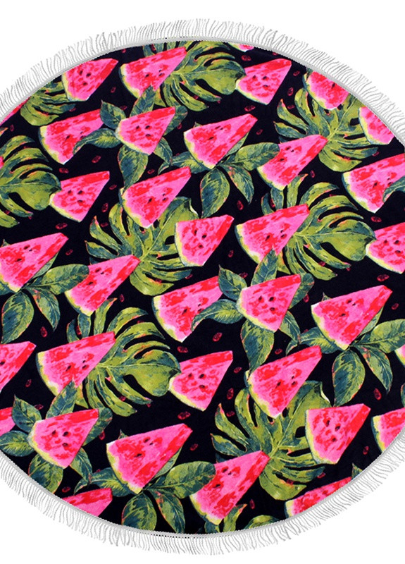 Пляжний килимок "Watermelon" із мікрофібри, діаметр 150 см Bella Villa (253055503)