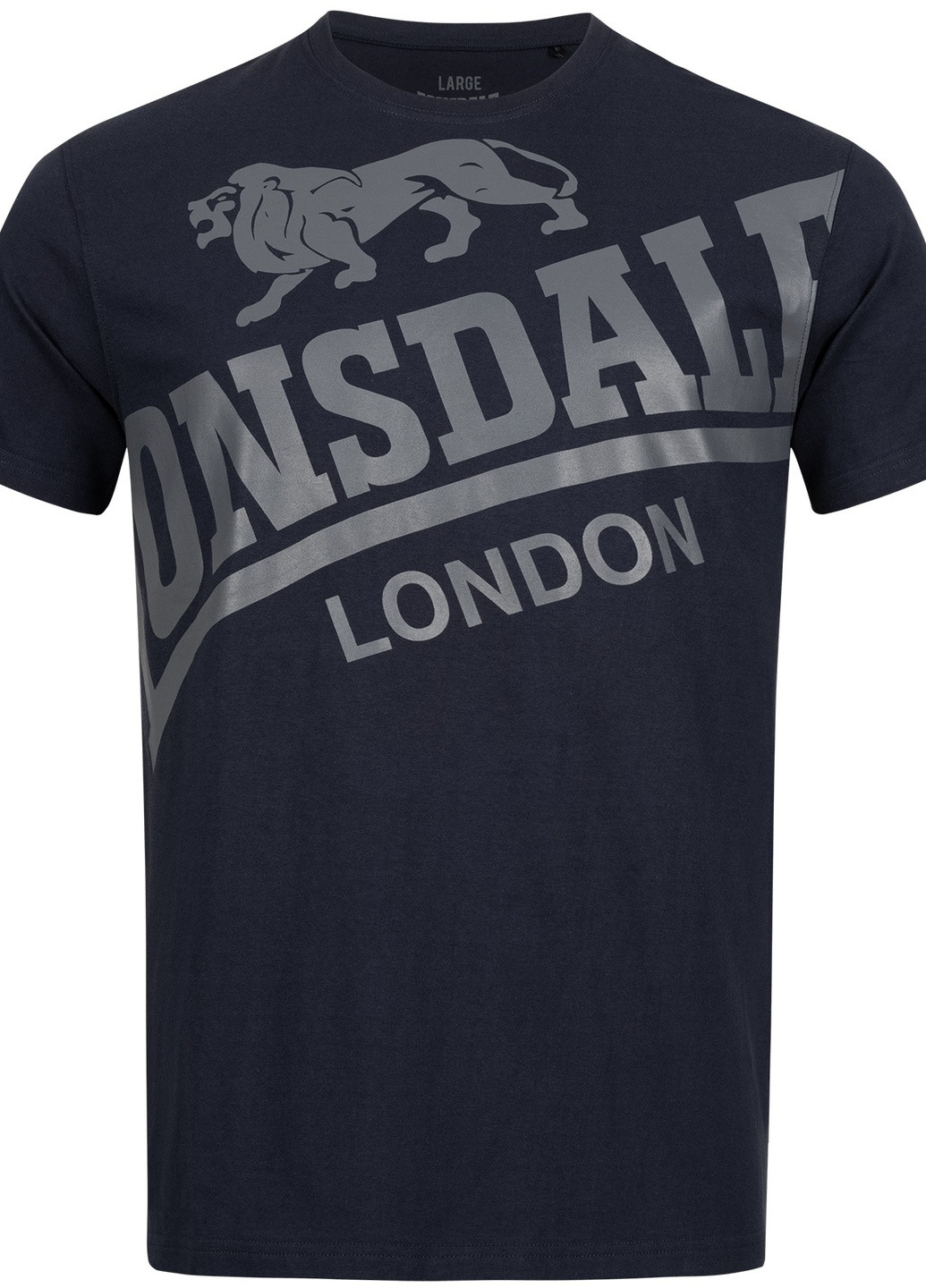 Темно-синяя футболка Lonsdale WATTON