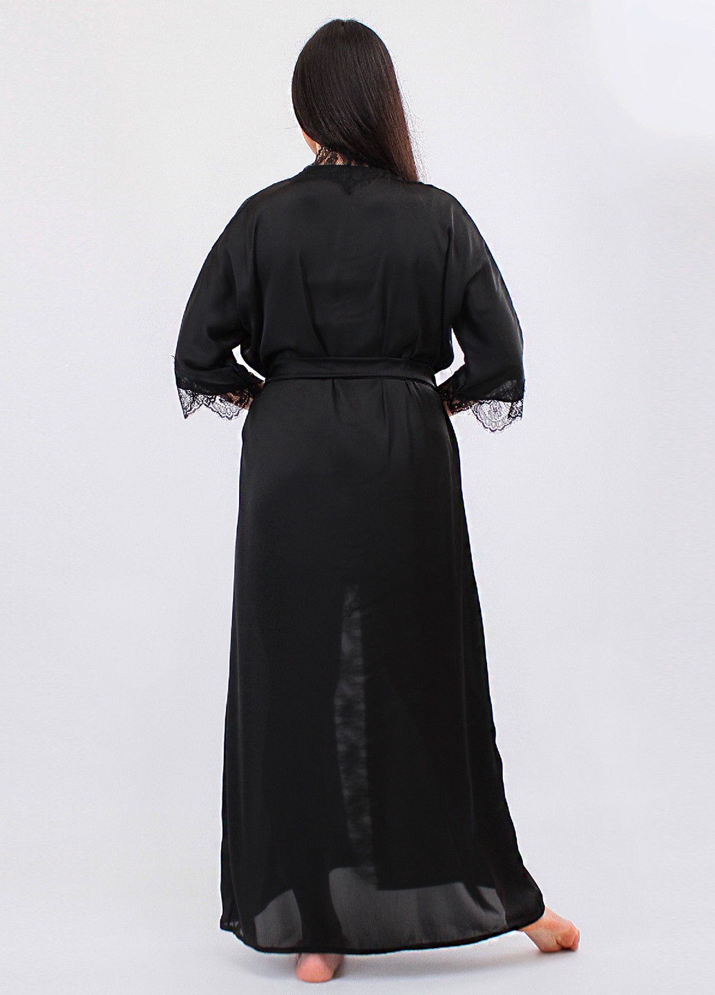 Комбінований демісезонний комплект (халат, пеньюар) Ghazel