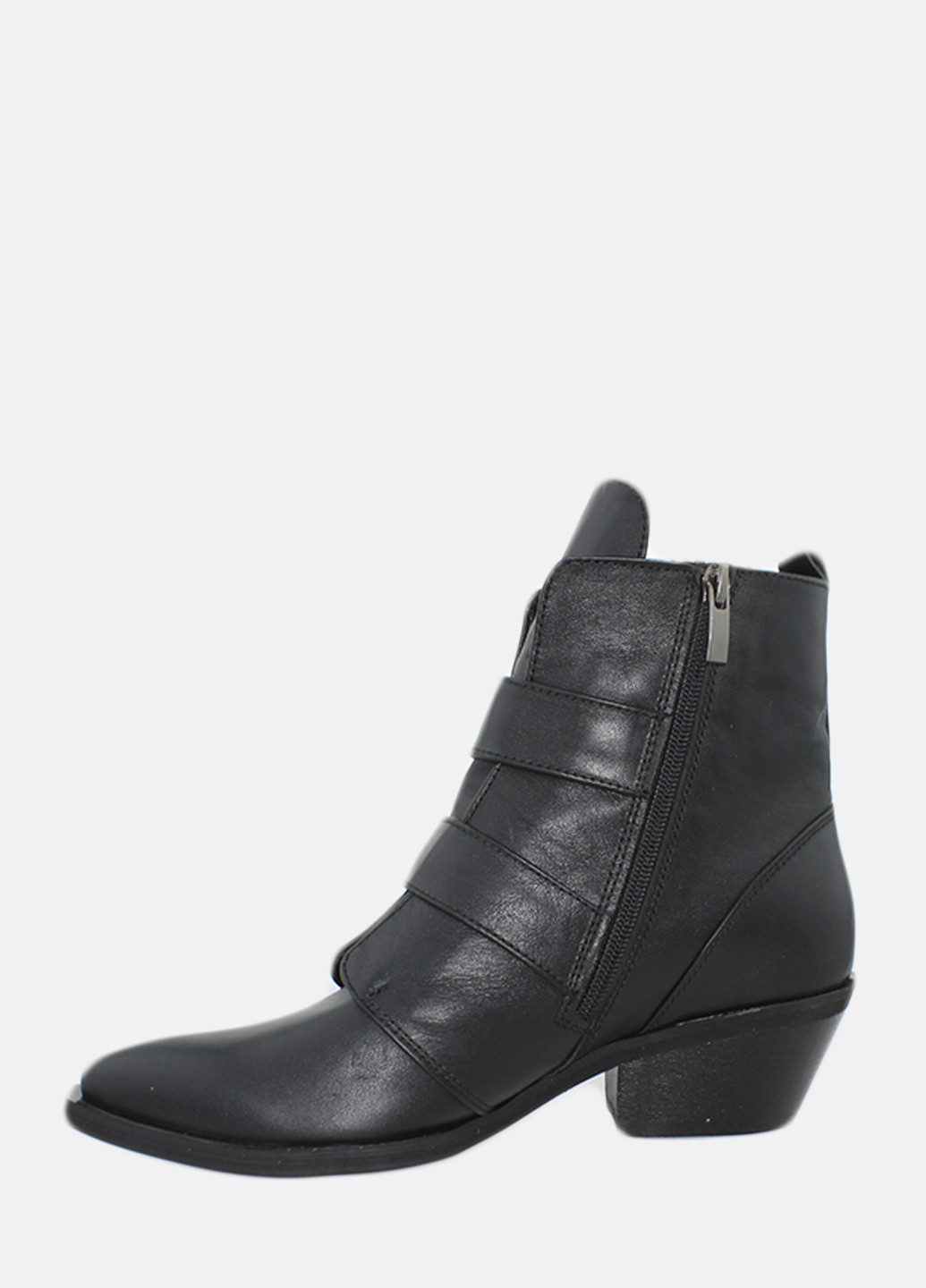 Осенние ботинки re2742 черный El passo