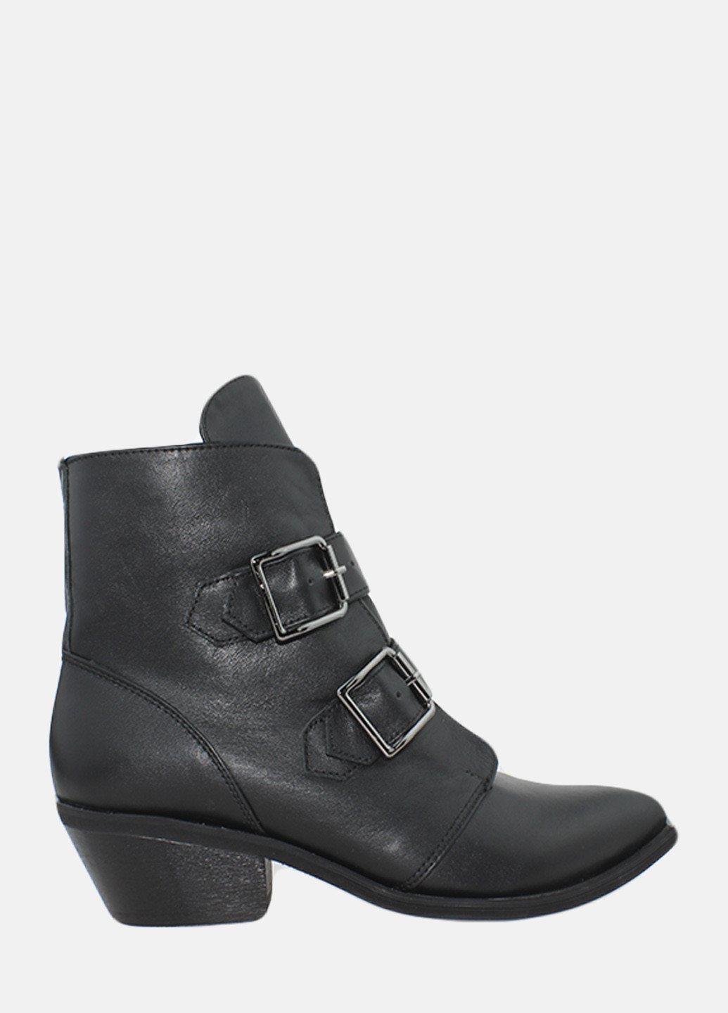 Осенние ботинки re2742 черный El passo