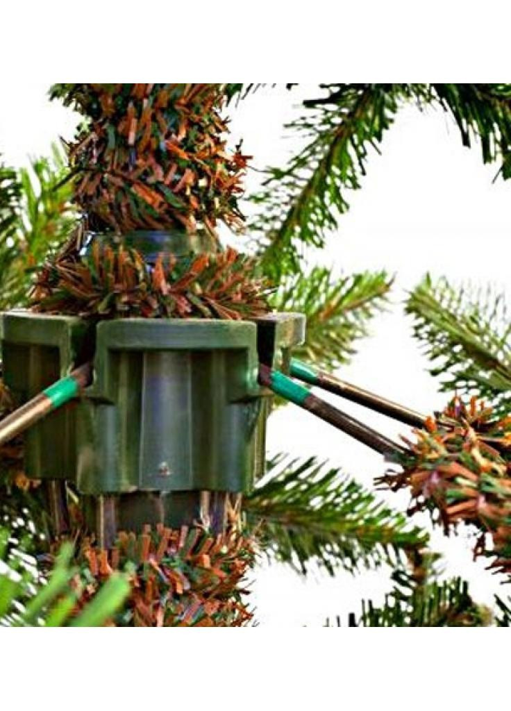 Искусственная сосна зеленая с эффектом инея и шишками, 1,85 м (8718861280340) Triumph Tree (203978692)