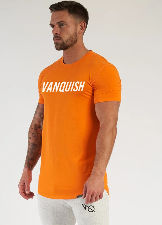 Оранжевая оранжевая футболка VQH