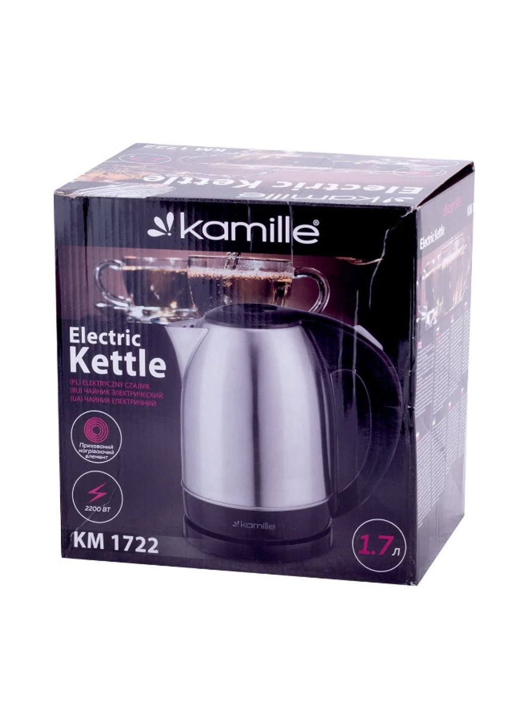 Чайник электрический KM-1722 1,7 л Kamille (253544964)