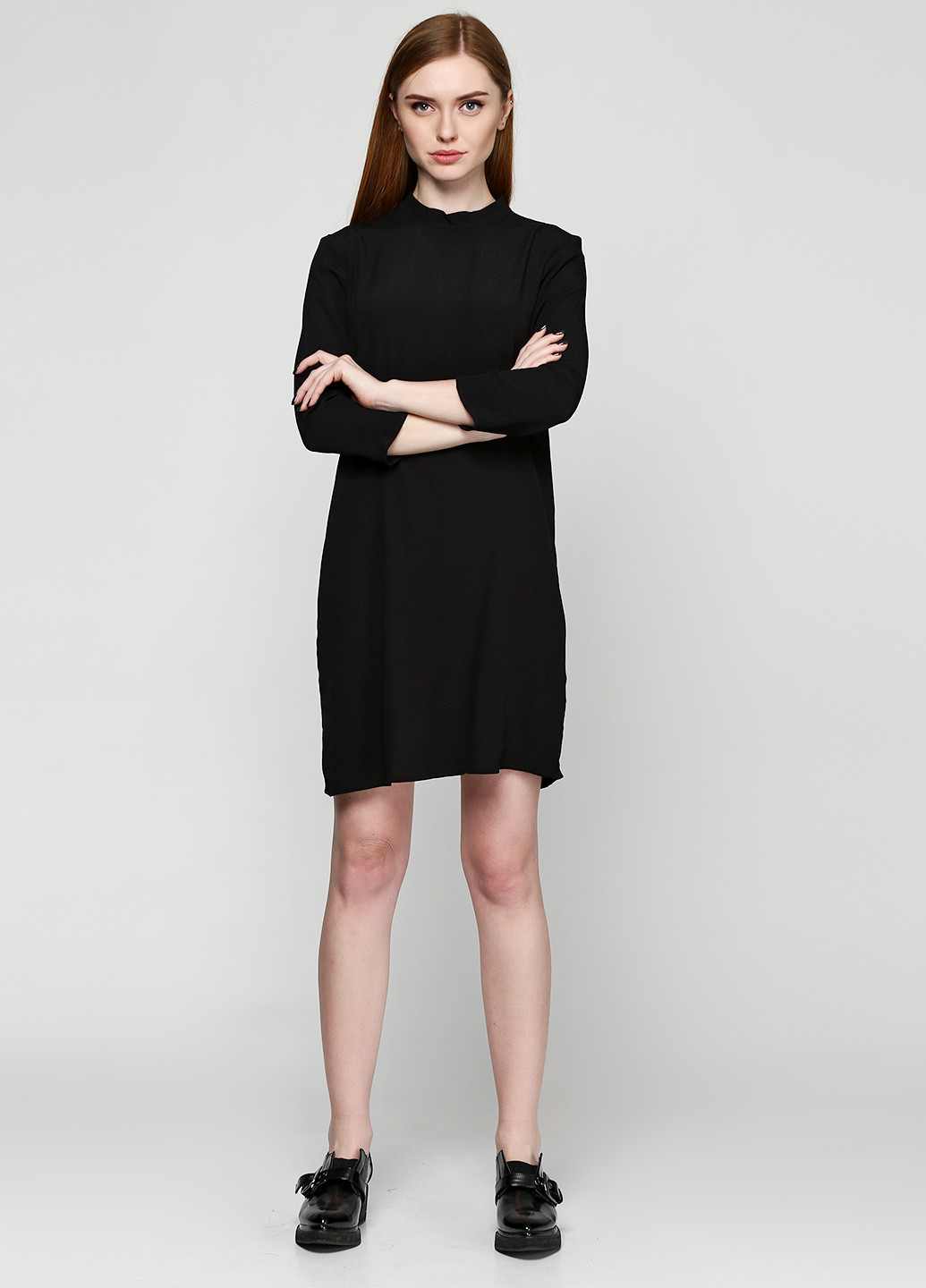 Черное кэжуал платье & Other Stories однотонное