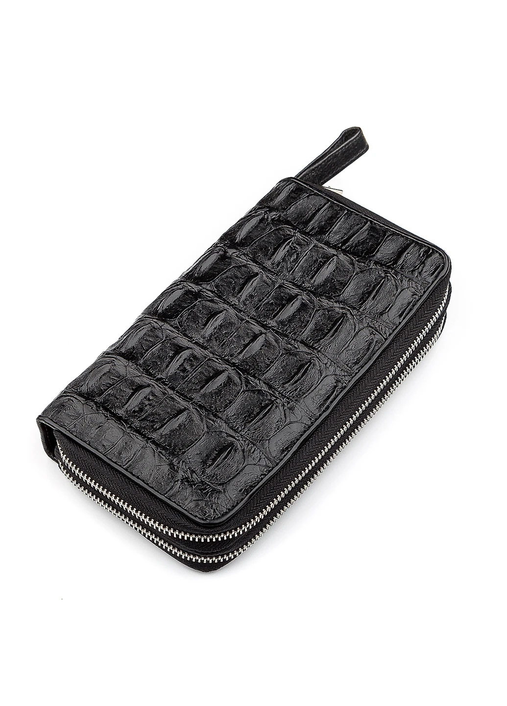 Чоловічий шкіряний клатч 20х11х4 см Crocodile leather (252129299)