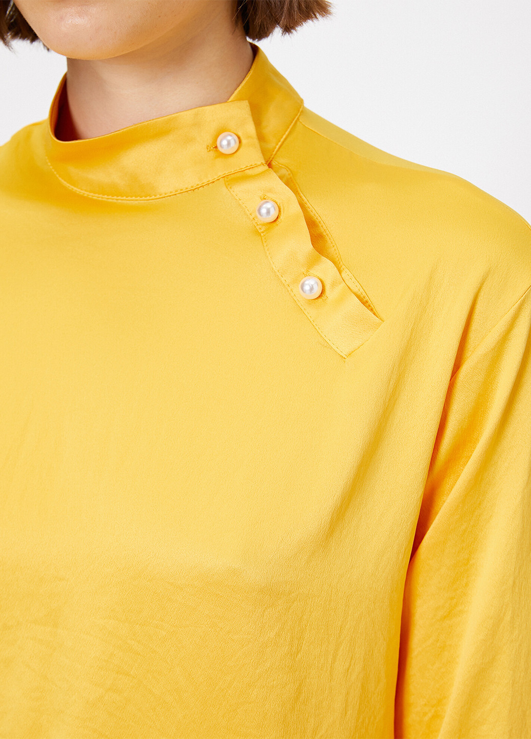 Жёлтая блуза KOTON