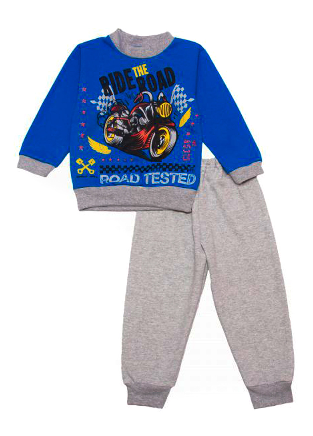 Синяя всесезон пижама (свитшот, брюки) BabiesBerries