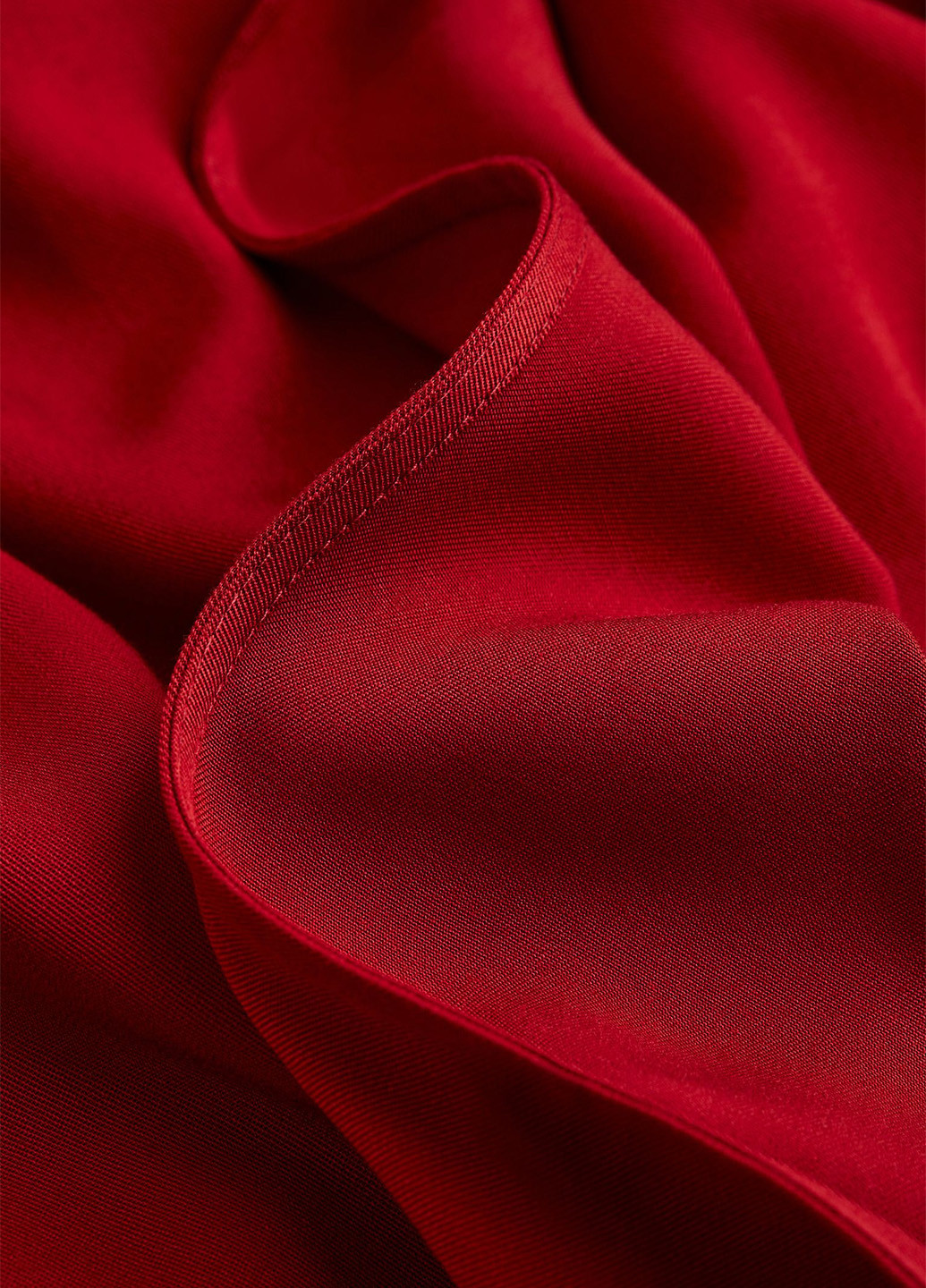 Красное кэжуал платье для беременных на запах H&M однотонное