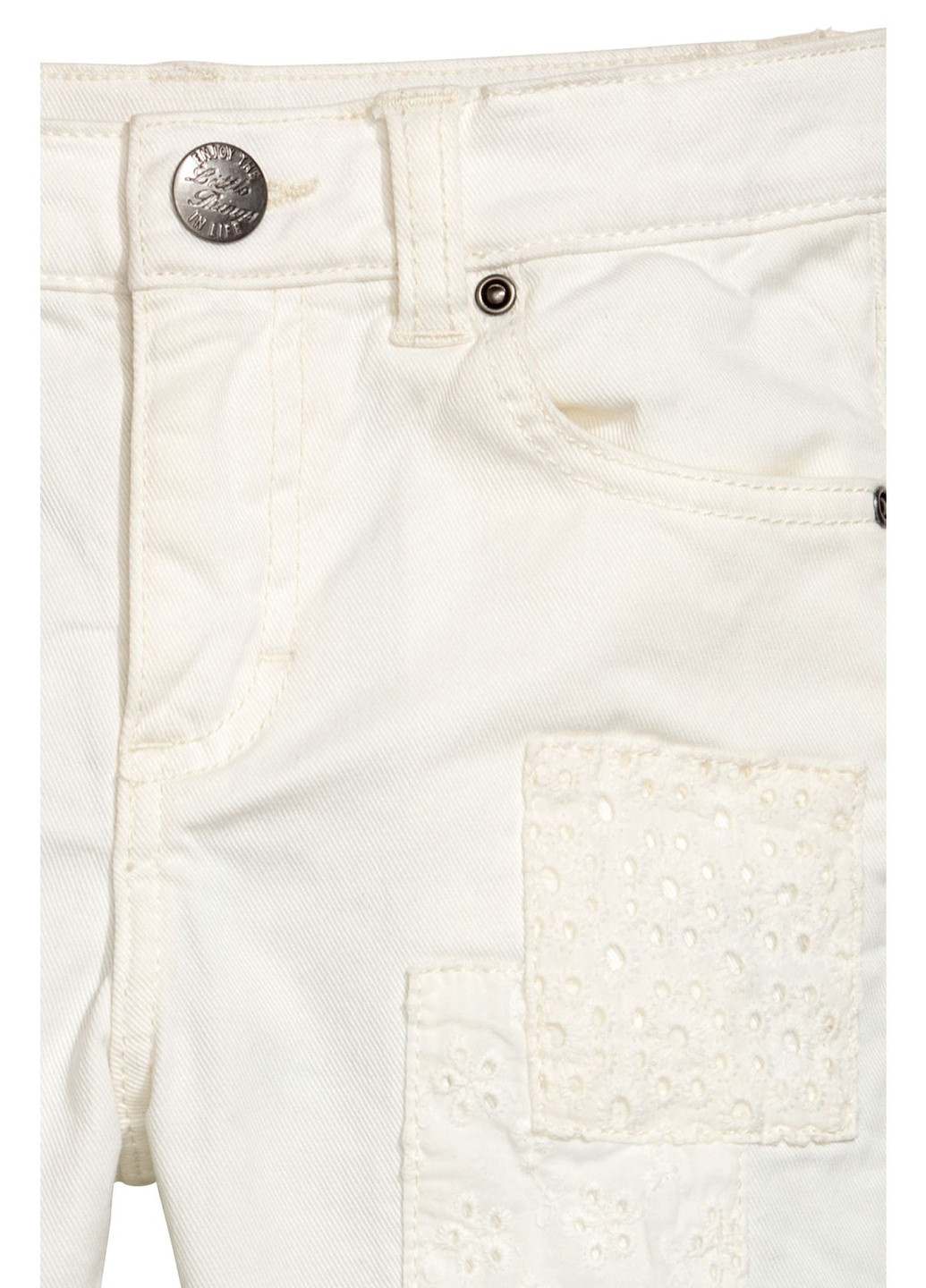 Белые джинсы H&M