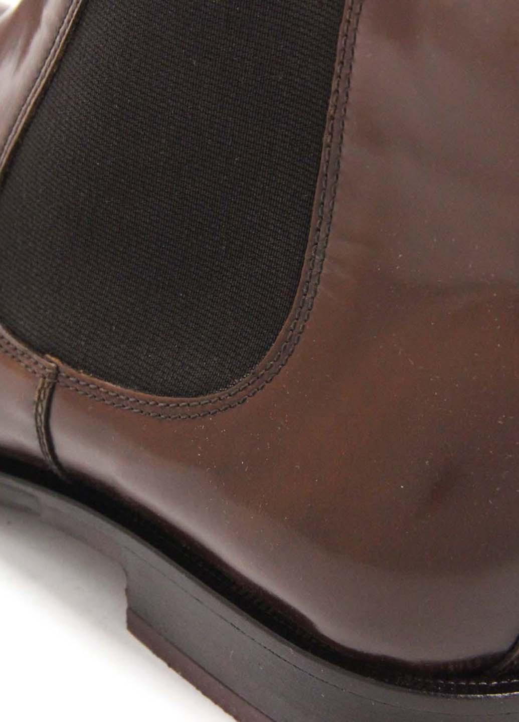 Коричневые осенние ботинки челси Zign