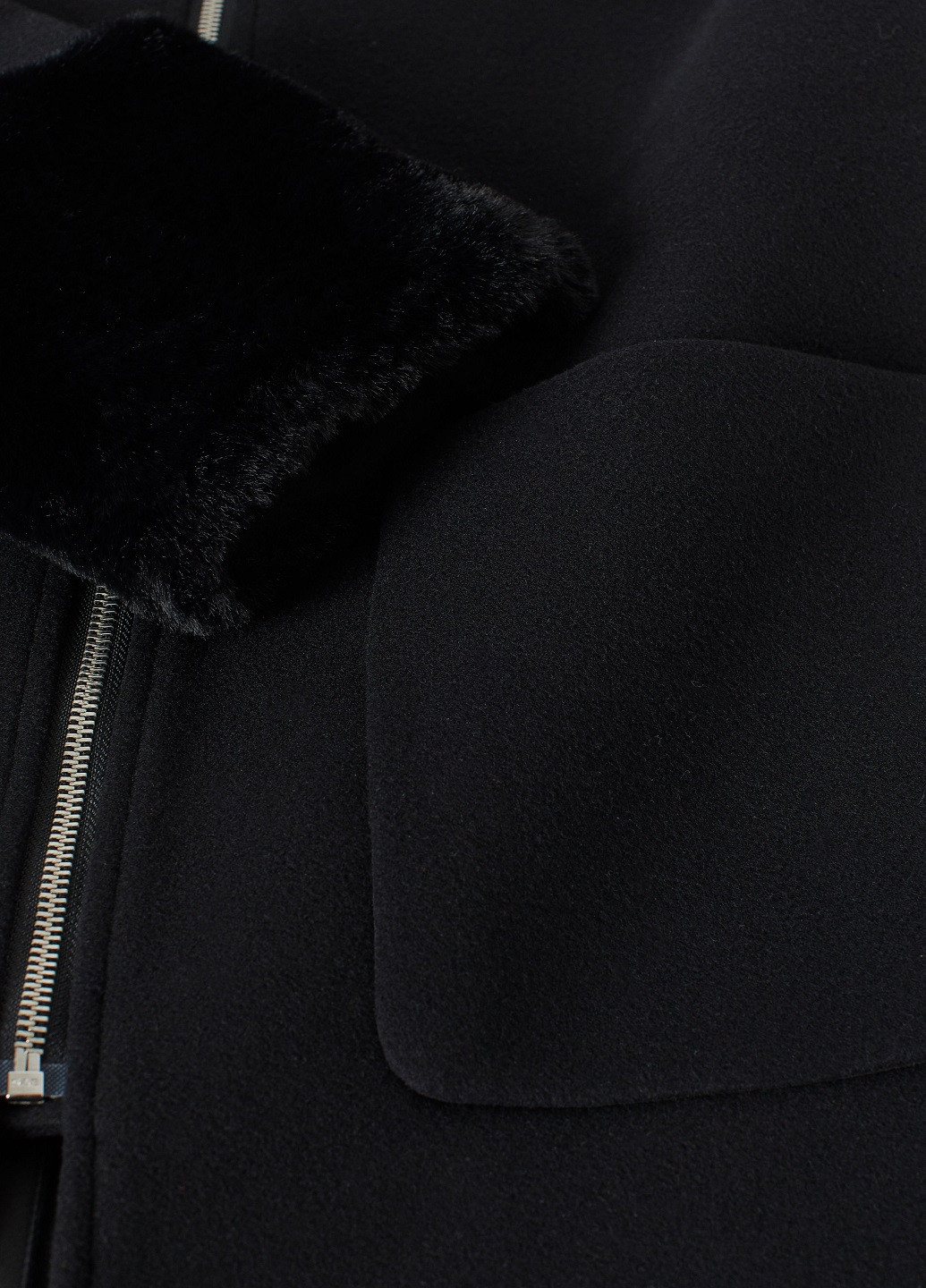 Чорне демісезонне Пальто H&M