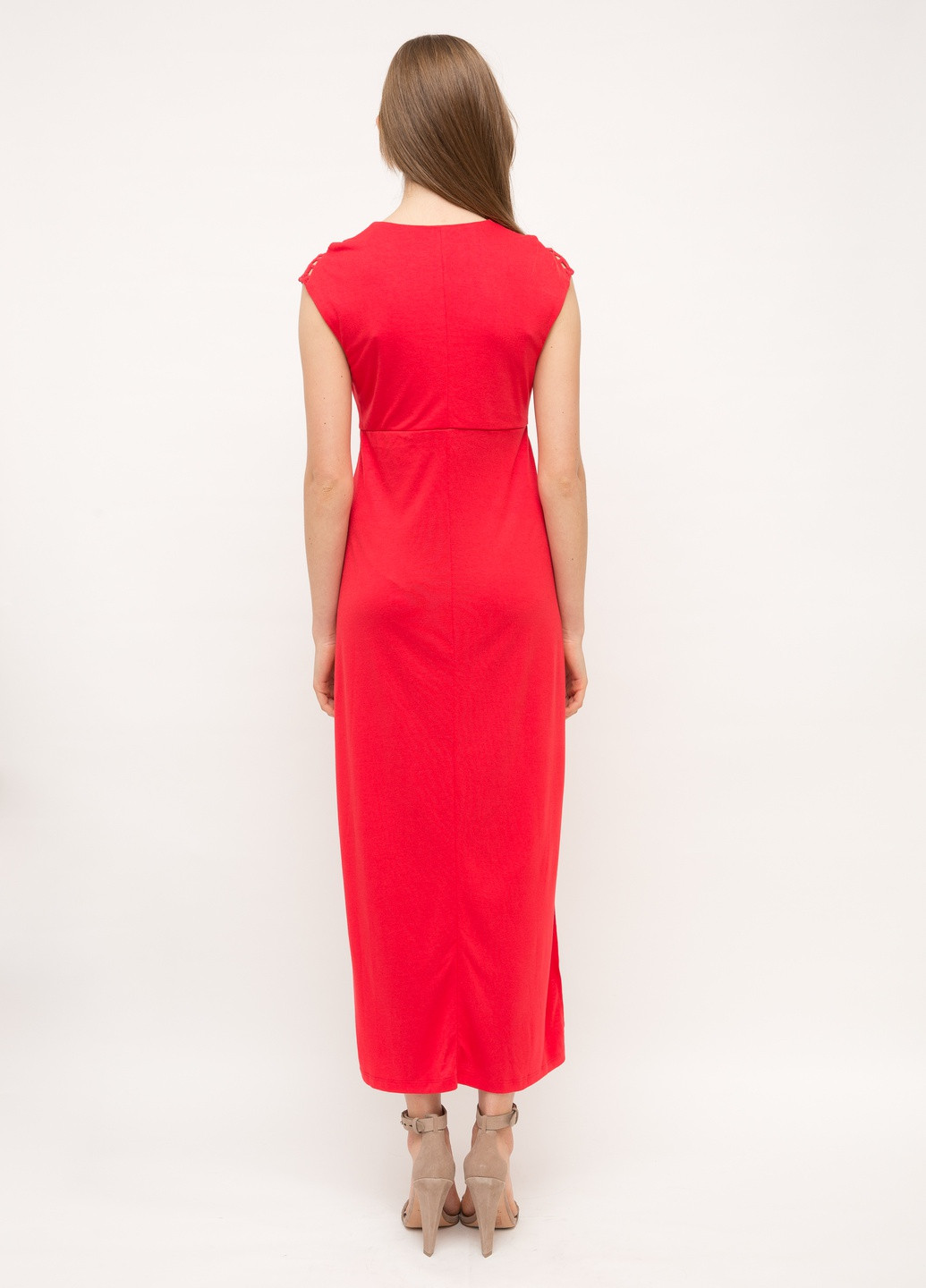 Червона кежуал плаття, сукня Mark однотонна