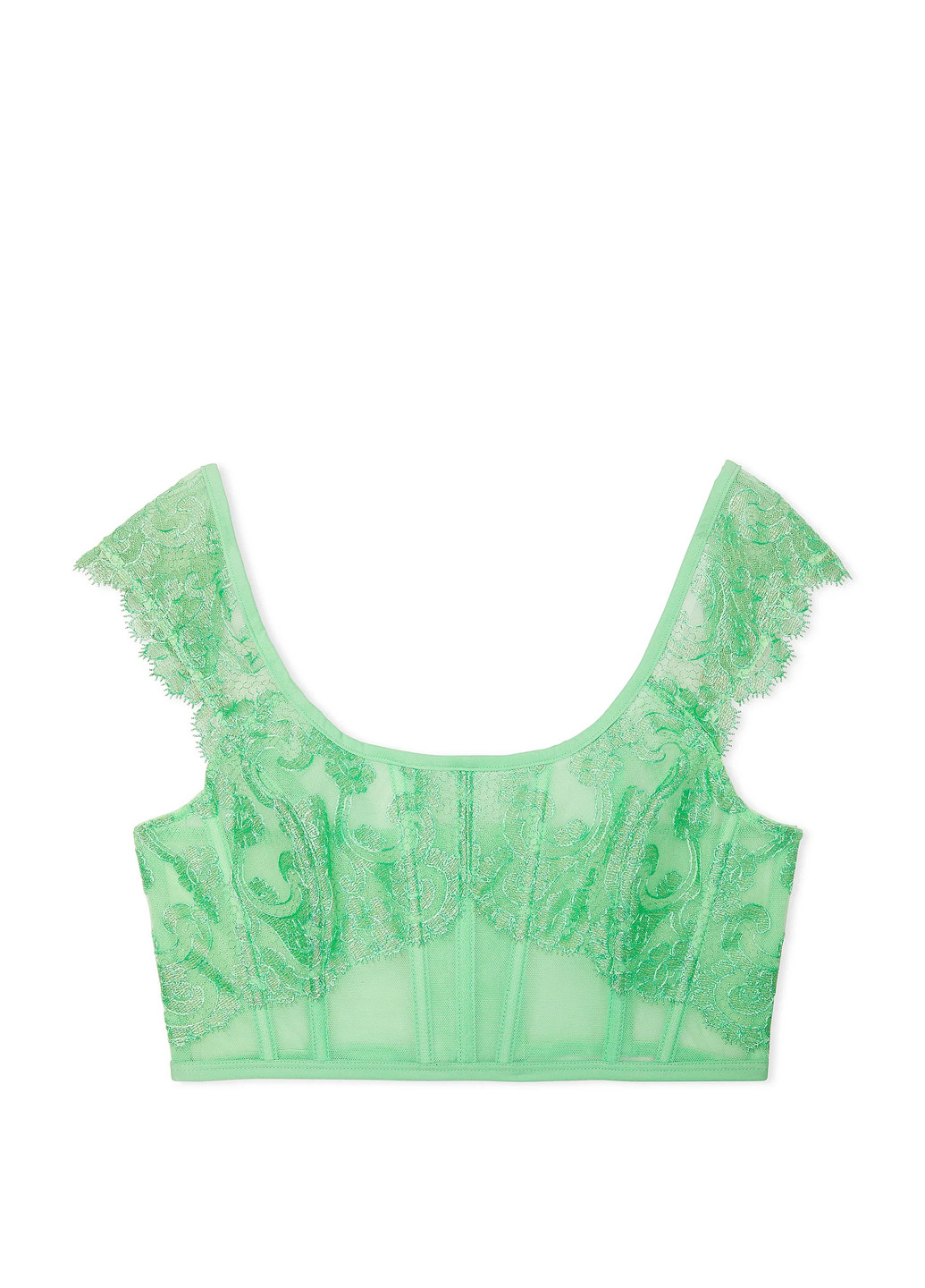 Світло-зелений демісезонний комплект (бюстгальтер, трусики) Victoria's Secret