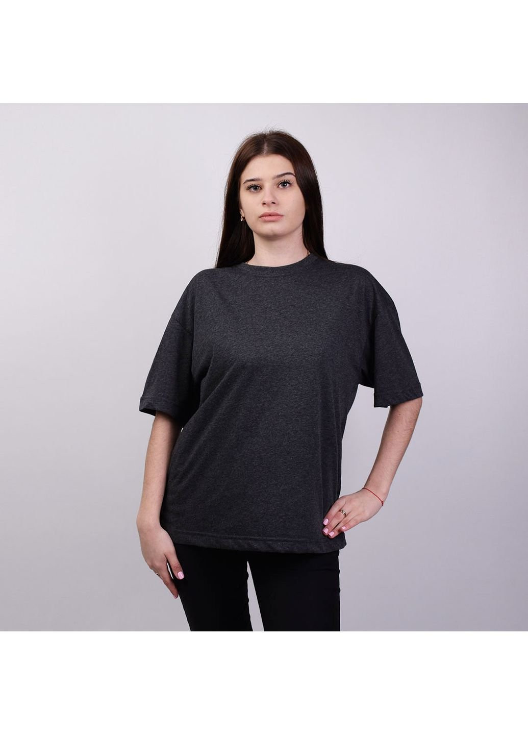 Комбинированная демисезон b-9baly-ss-21-футболка женская, меланж (темно-серый), м/л 1856 Power