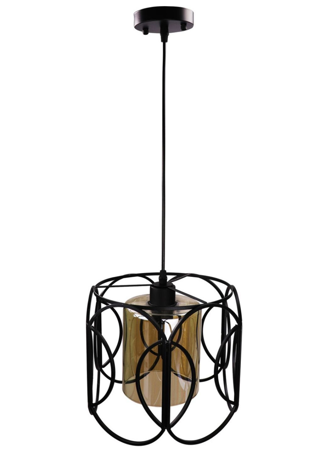 Люстра потолочная подвесная в стиле LOFT (лофт) 12036/1 Черный 35х29х29 см. Sunnysky (253629776)