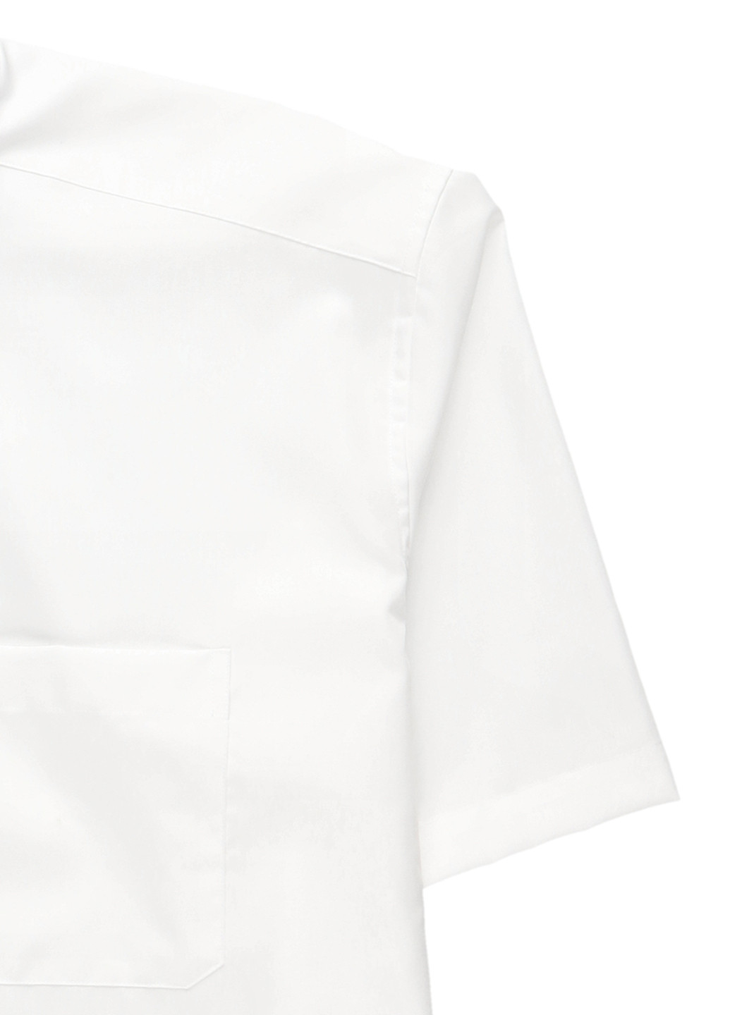 Белая классическая рубашка однотонная Eterna