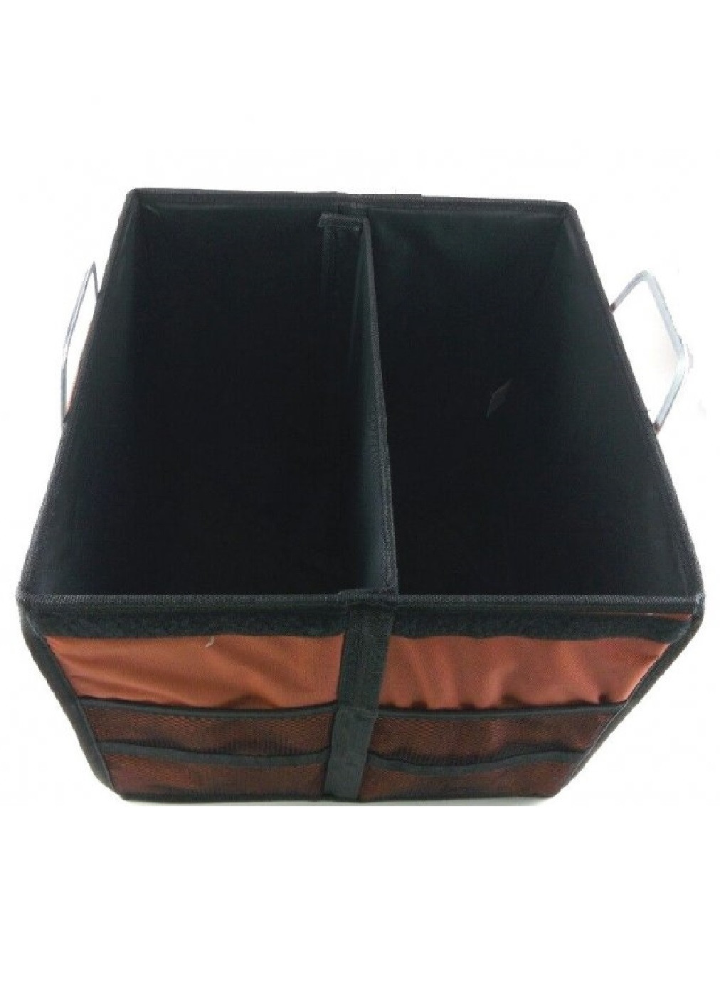 Органайзер складной в багажник в автомобиль для продуктов инструментов со съёмной крышкой 35х35х30 см (473279-Prob) Оранжевый Unbranded (254272633)
