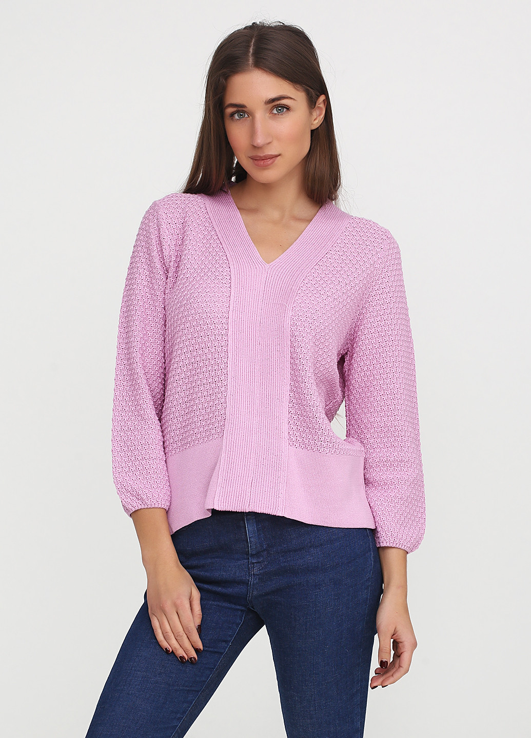 Розовый демисезонный пуловер пуловер Skovhuus