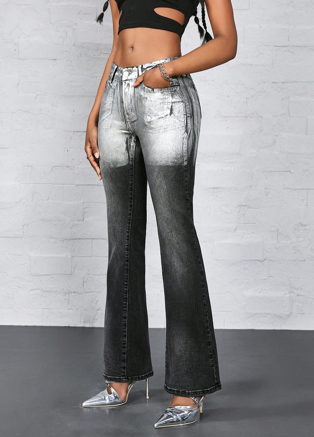 Джинси SHEIN - (365683545)